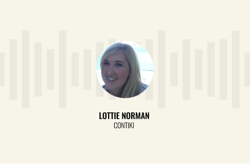 Headshot of Lottie Norman of Contiki, Guest on Episode 5 of Talking Shop