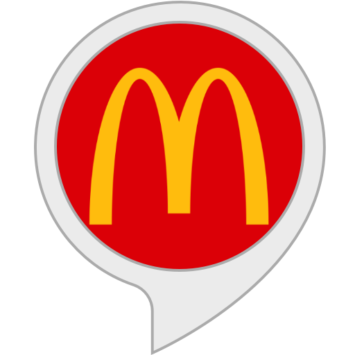 Official McDonald's skill UK on Alexa device.