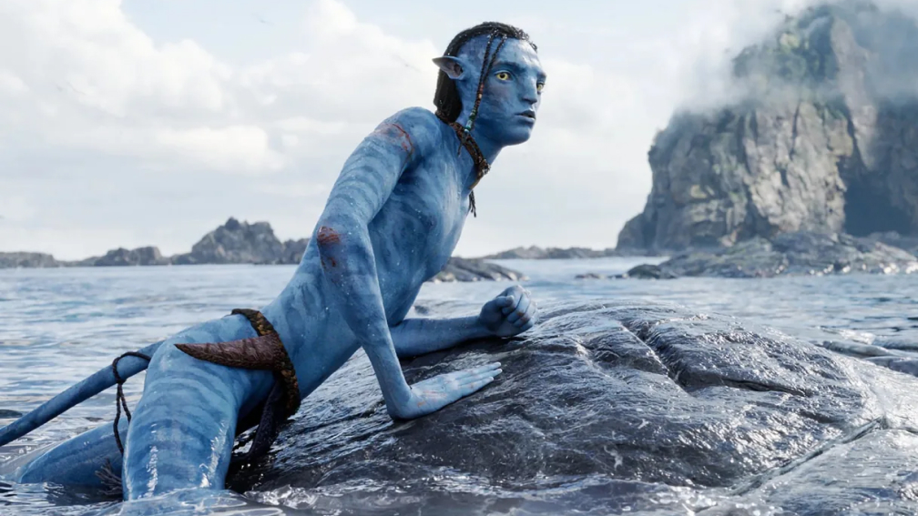 Avatar Way of Water Amazon Alexa Theme in action